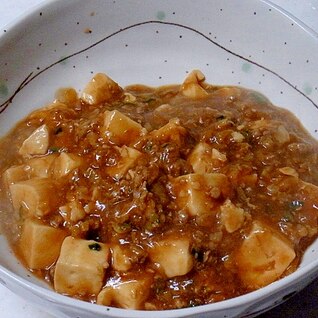 リメイク　餃子種で麻婆豆腐